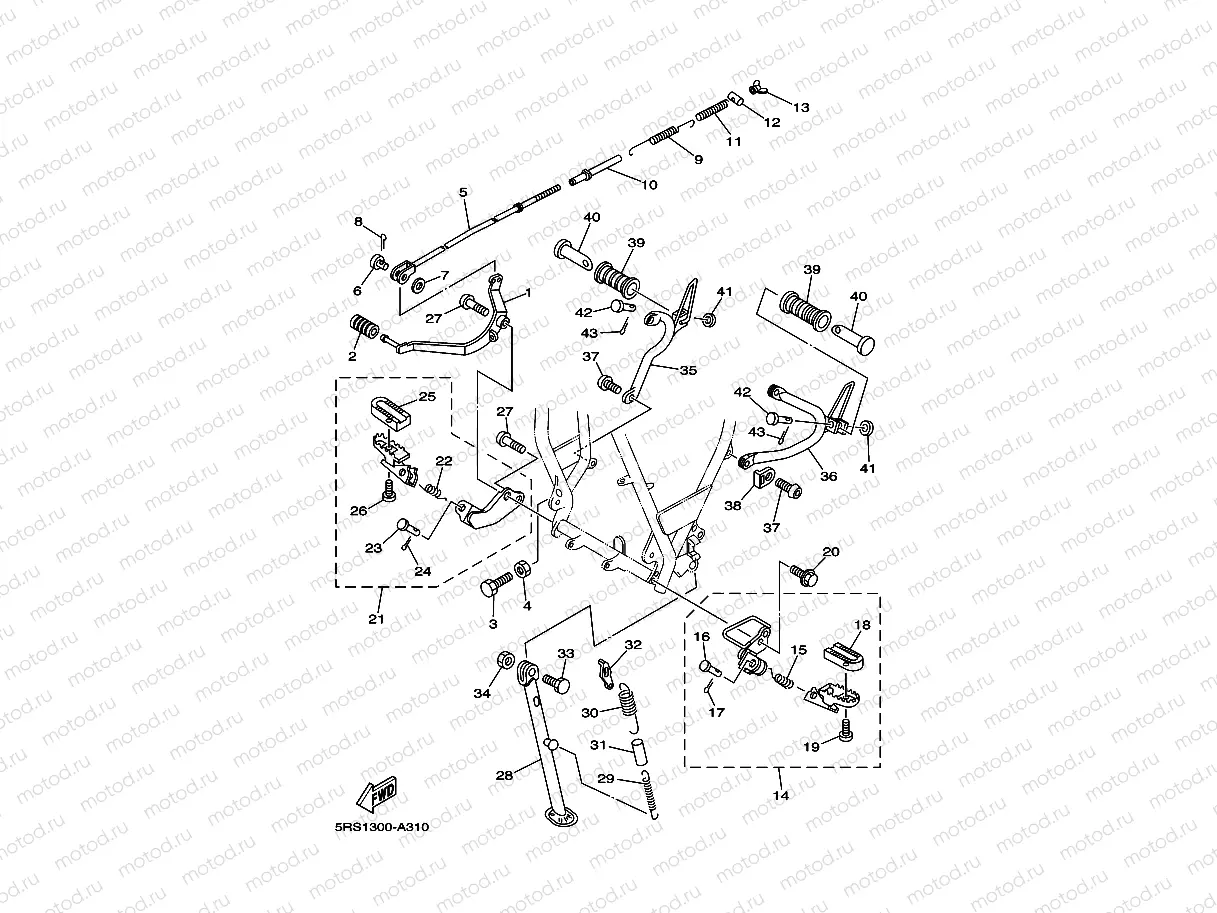 STAENDER & FUSSRASTE