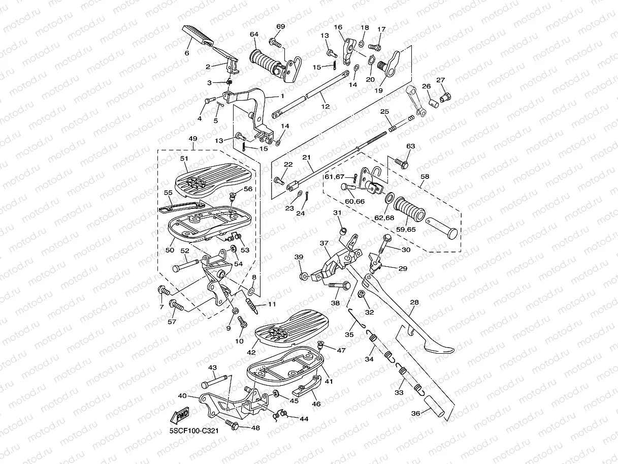 STAENDER & FUSSRASTE