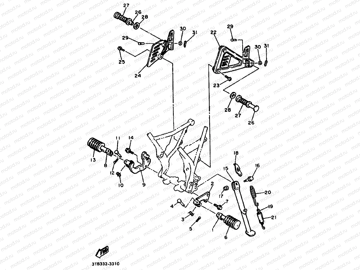 STAENDER & FUSSRASTE