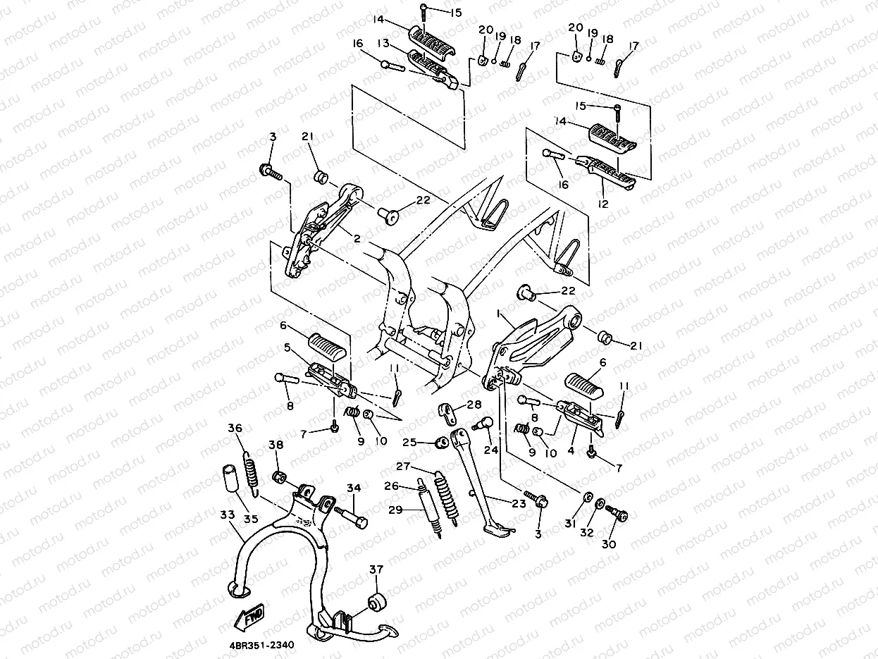 STAENDER & FUSSRASTE