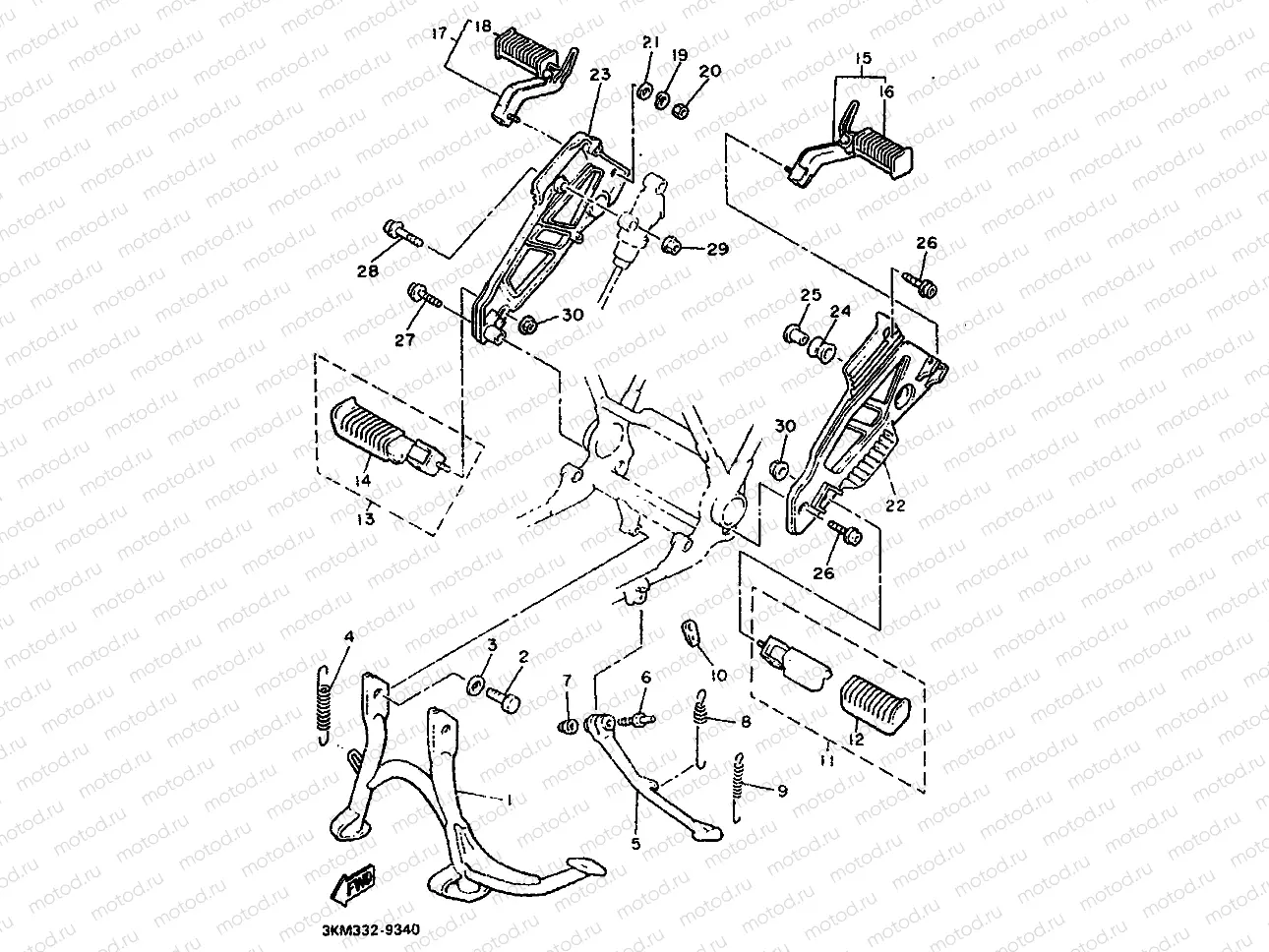 STAENDER & FUSSRASTE