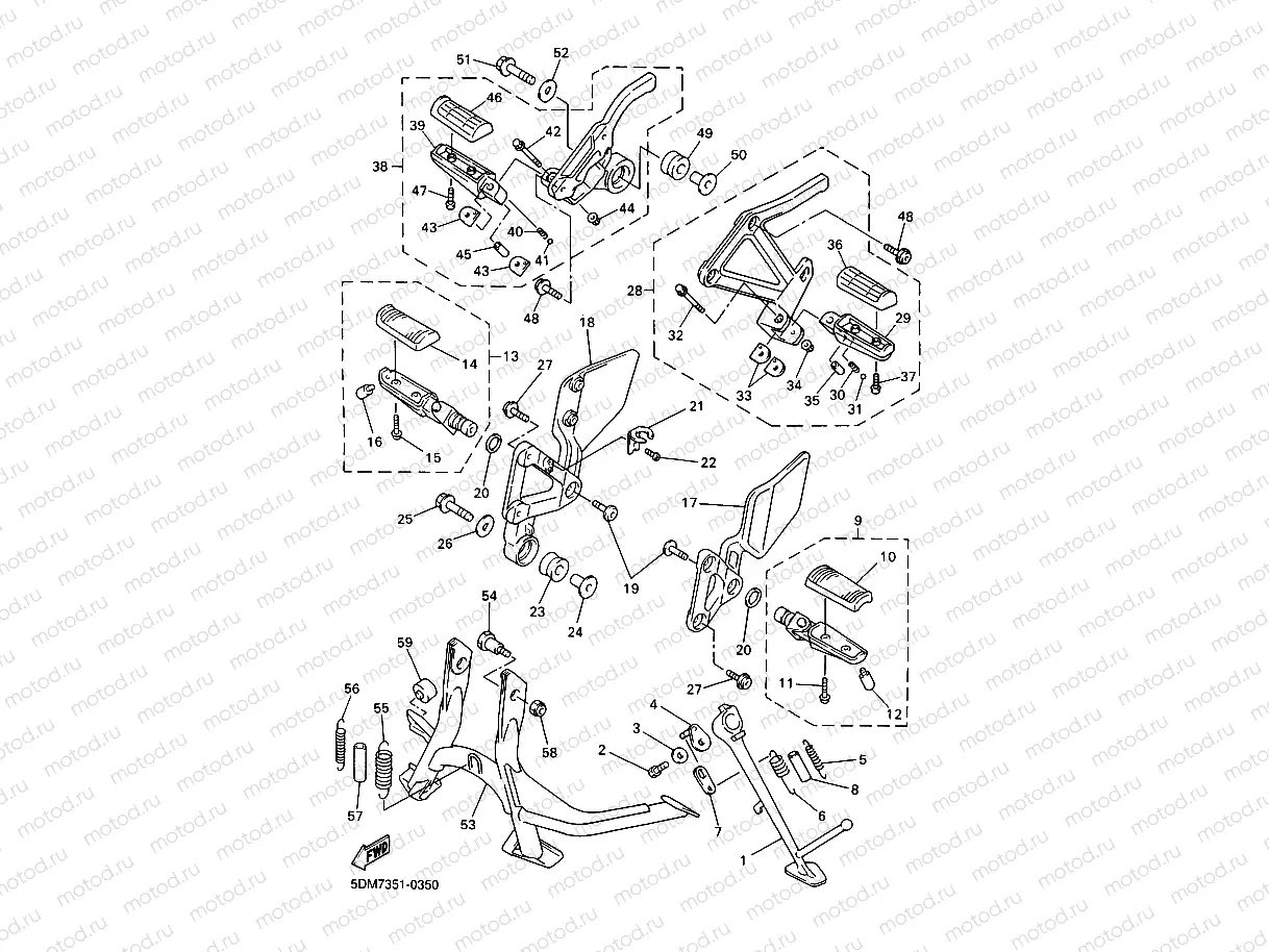 STAENDER & FUSSRASTE