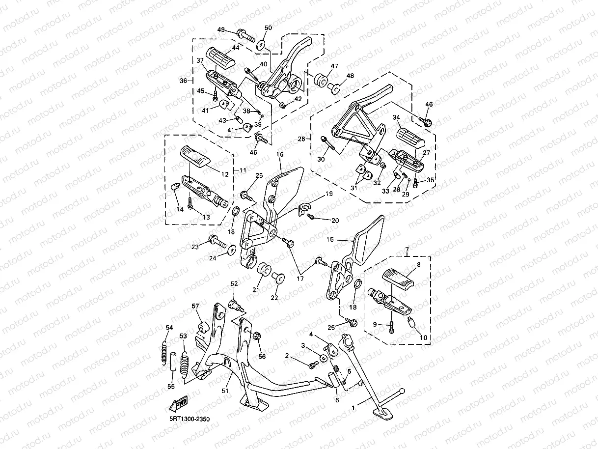 STAENDER & FUSSRASTE