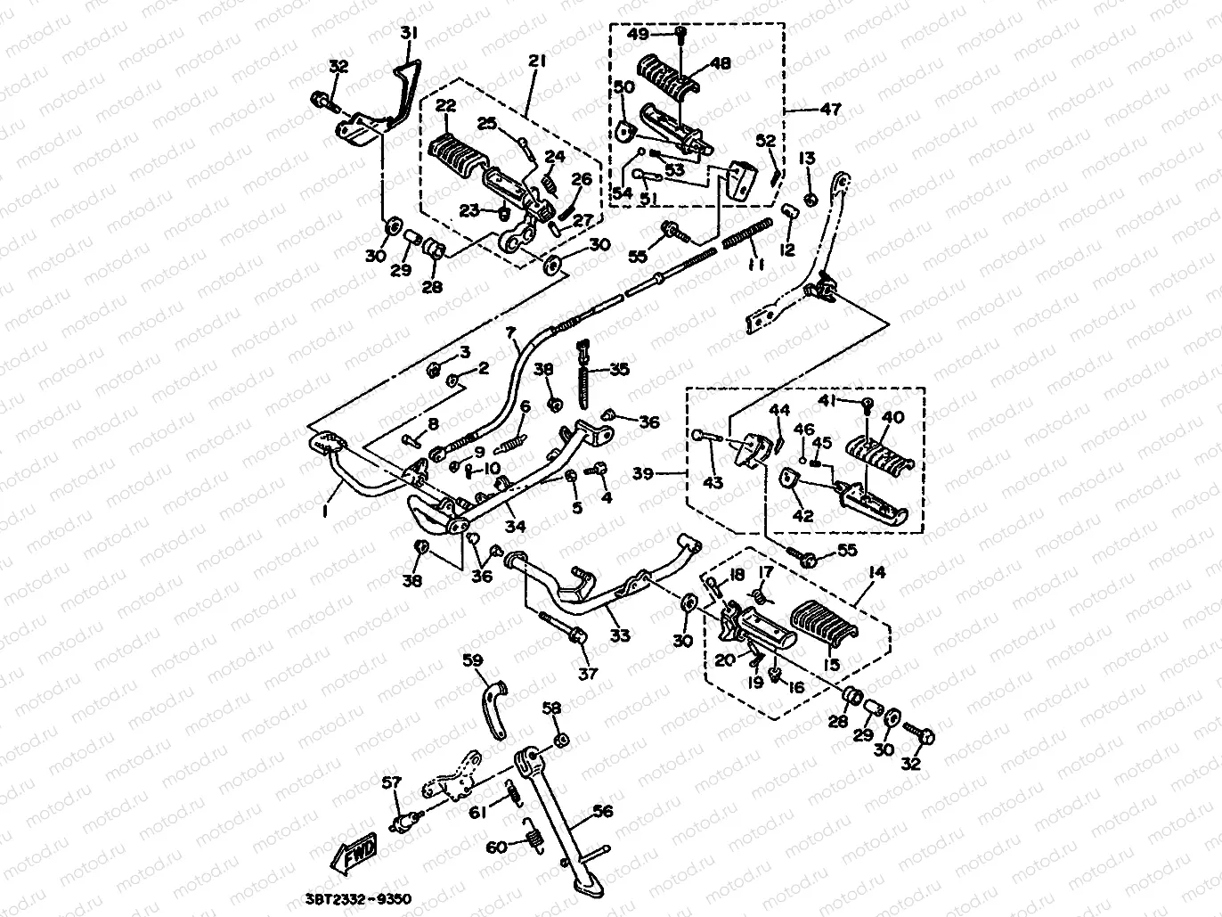 STAENDER & FUSSRASTE