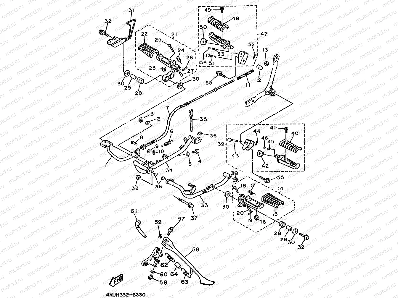 STAENDER & FUSSRASTE