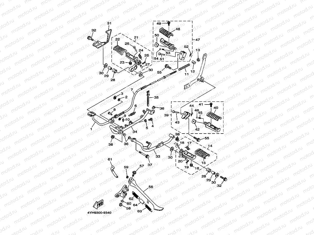 STAENDER & FUSSRASTE