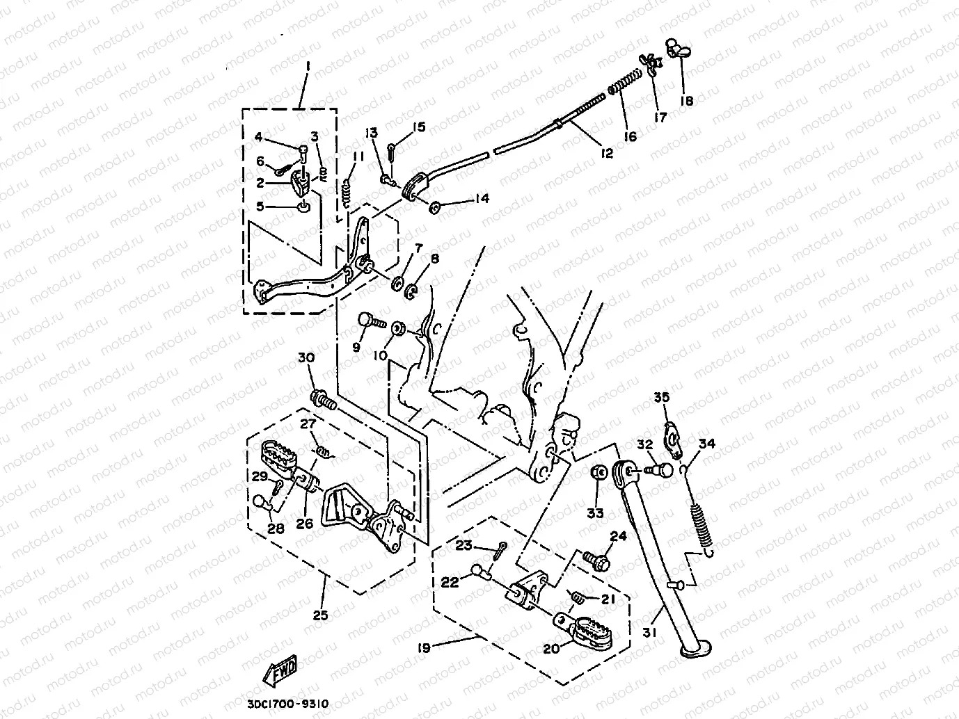 STAND & FOOTREST