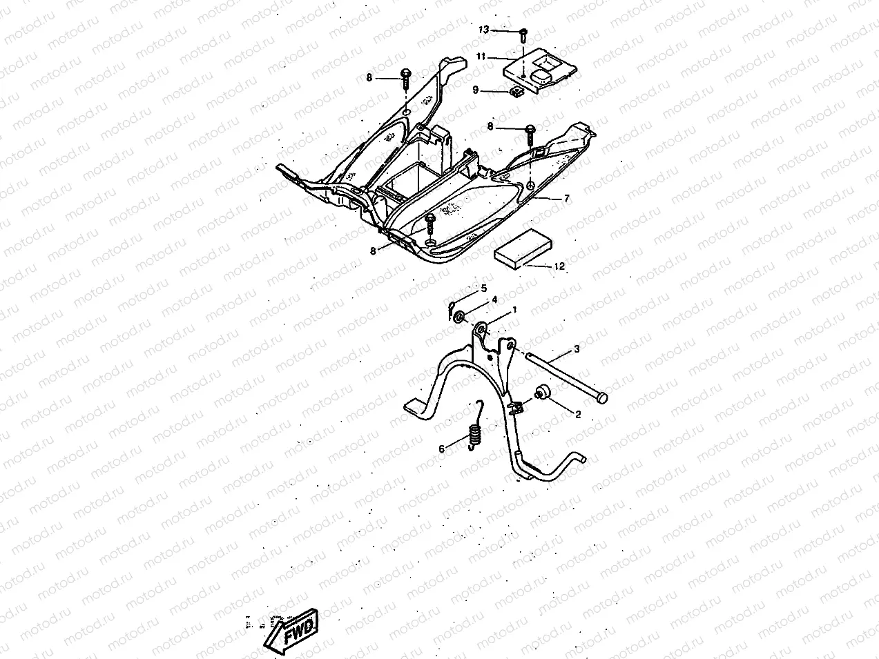 STAND & FOOTREST