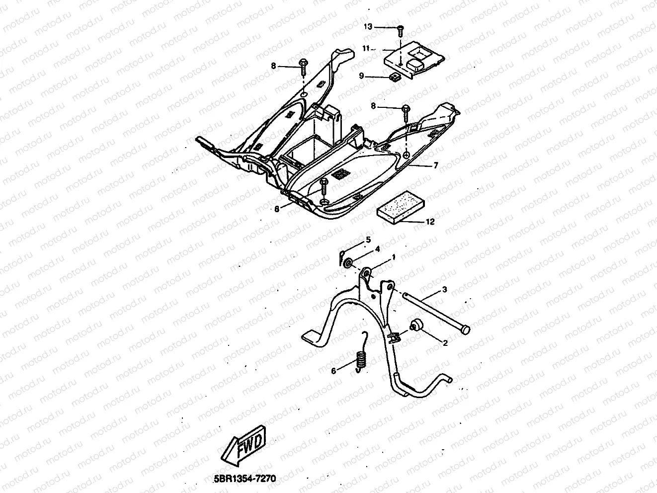 STAND & FOOTREST