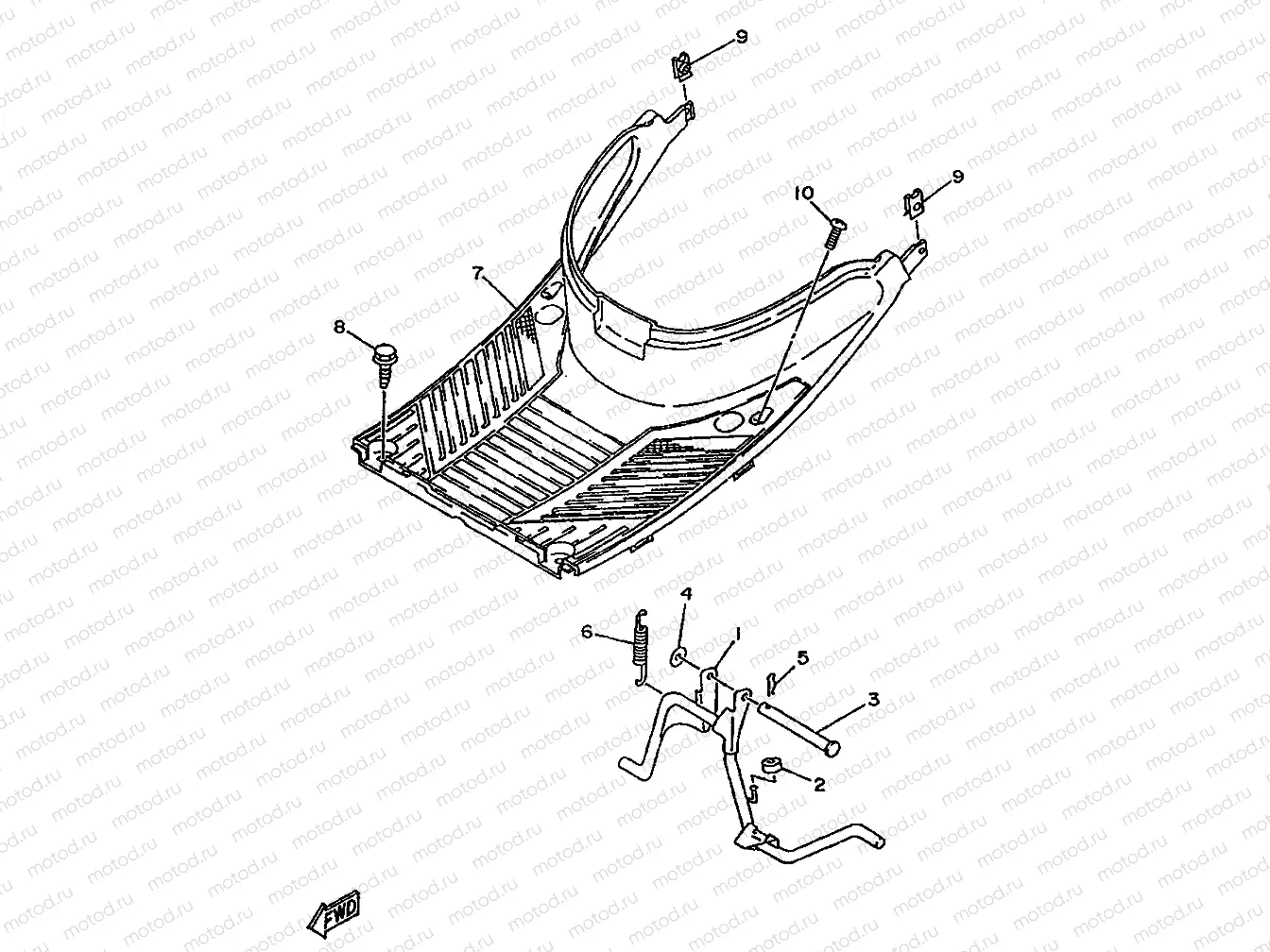 STAND & FOOTREST