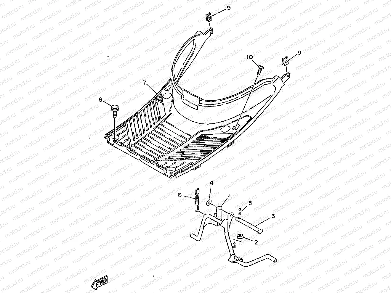 STAND & FOOTREST