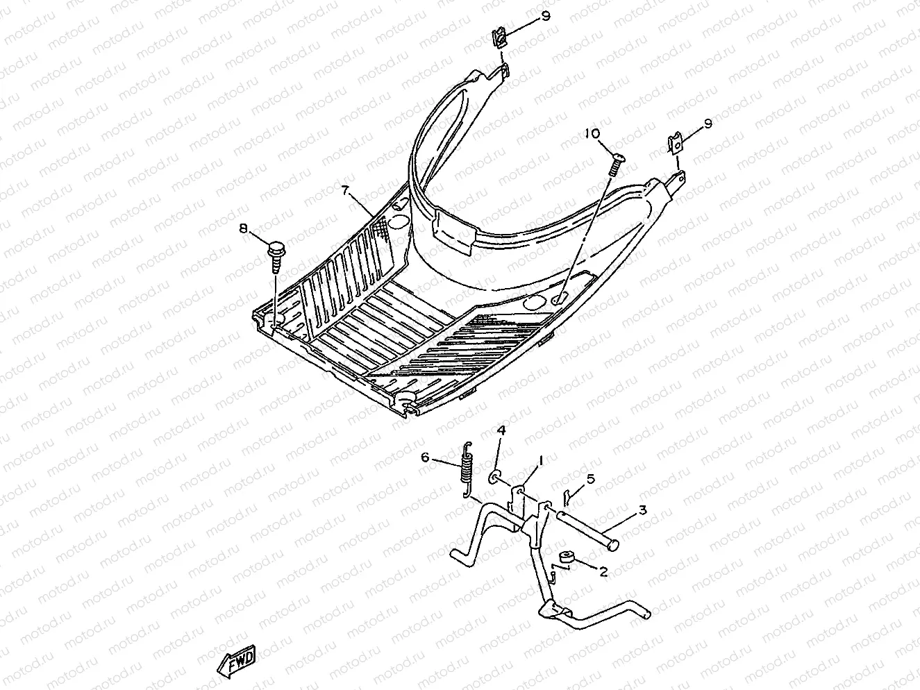 STAND & FOOTREST