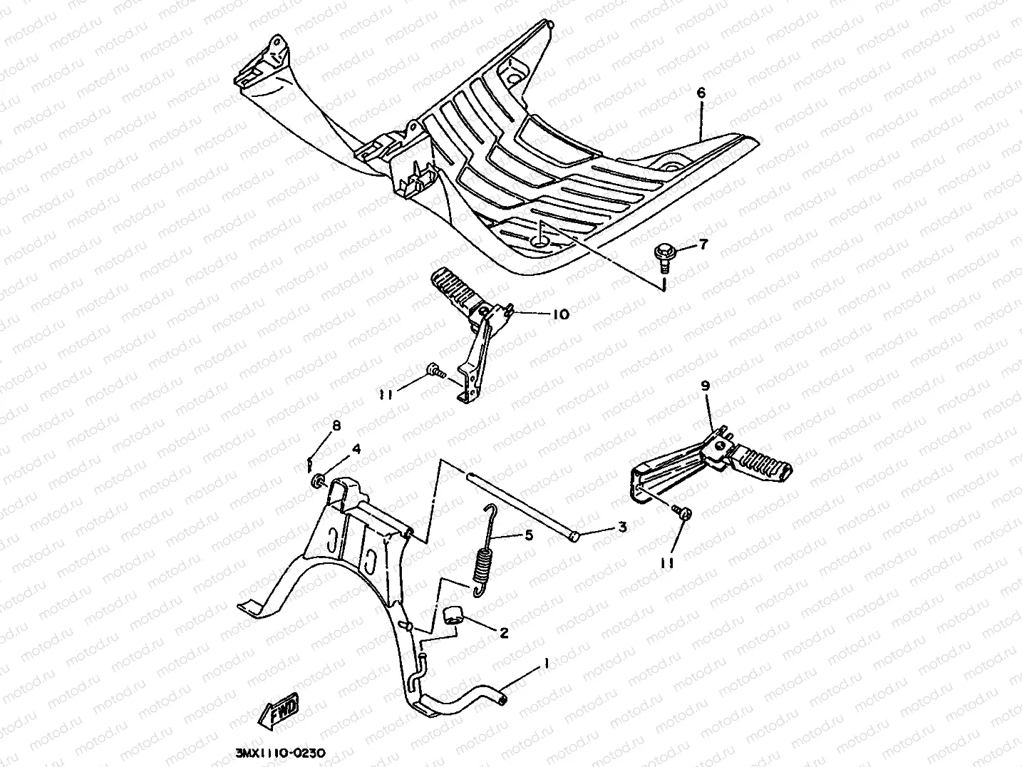 STAND & FOOTREST