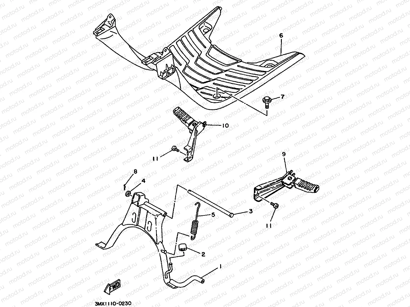 STAND & FOOTREST