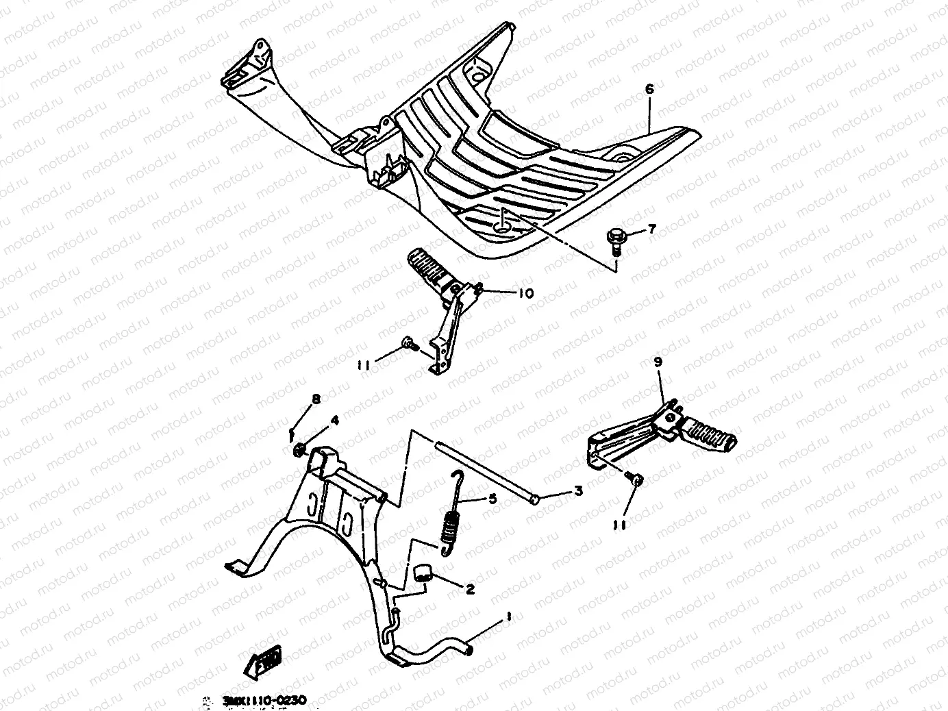 STAND & FOOTREST