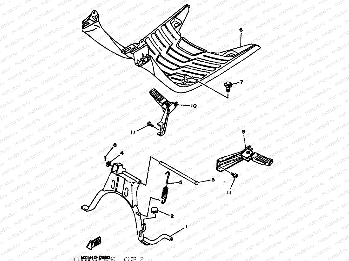 STAND & FOOTREST
