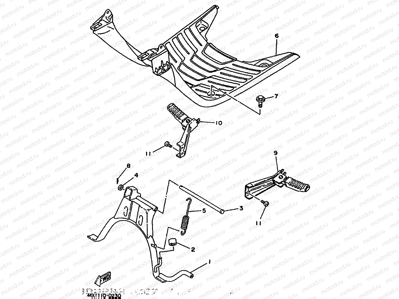 STAND & FOOTREST