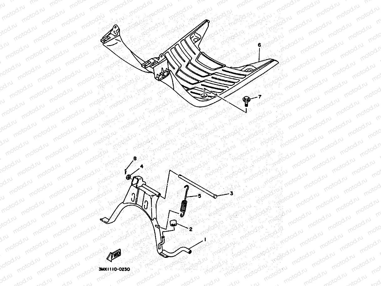 STAND & FOOTREST