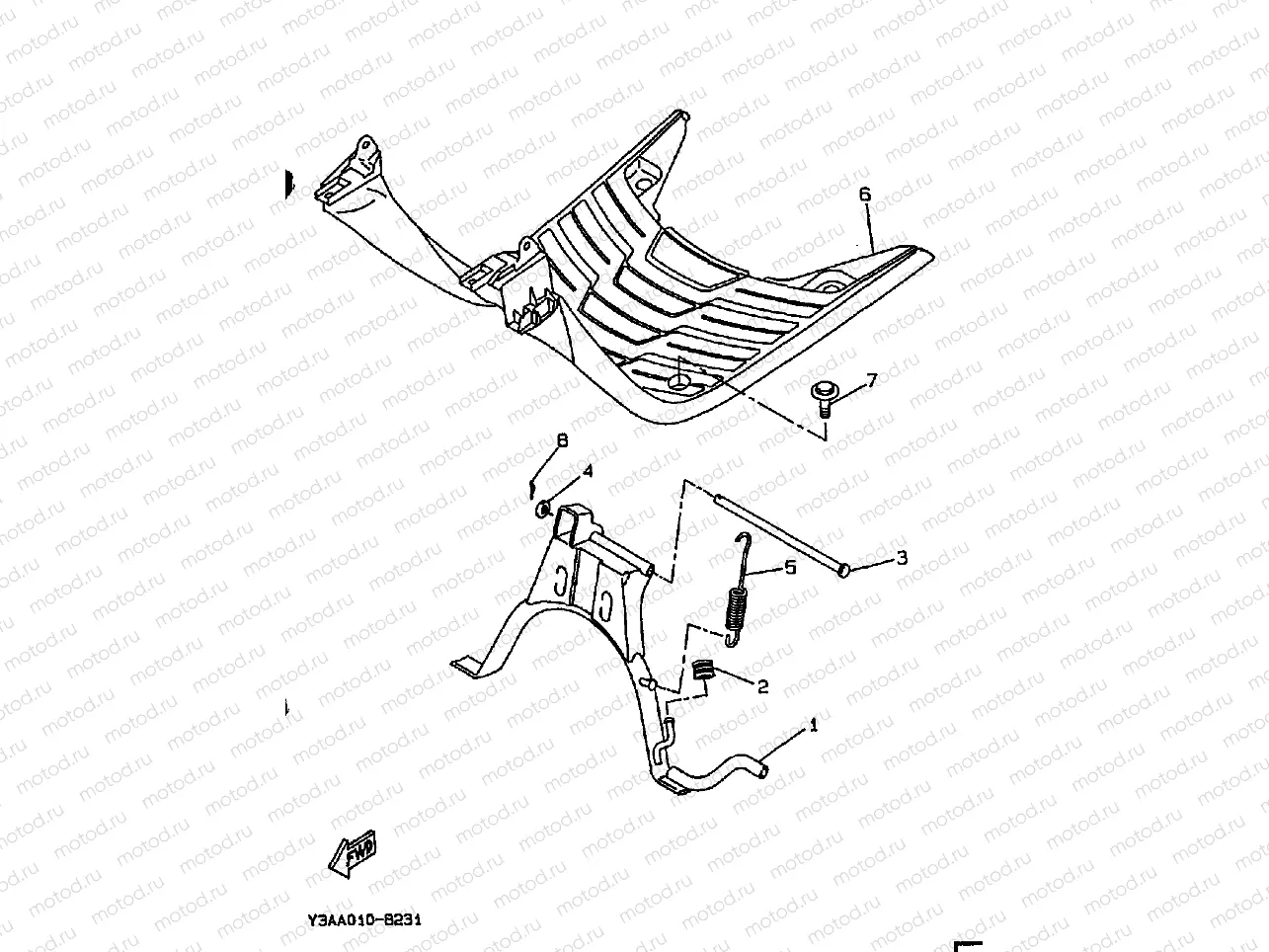 STAND & FOOTREST