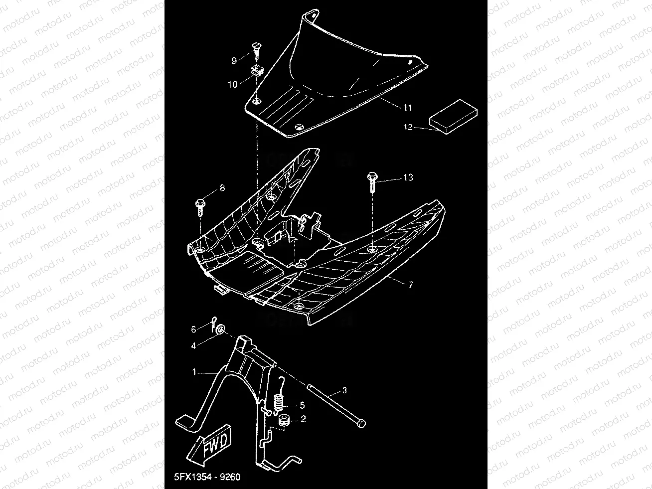 STAND & FOOTREST