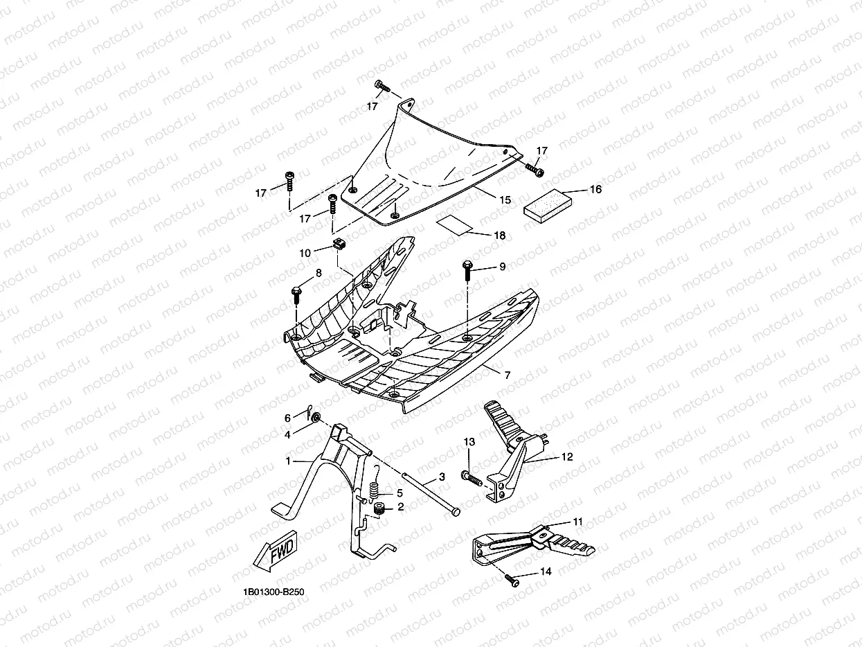 STAND & FOOTREST