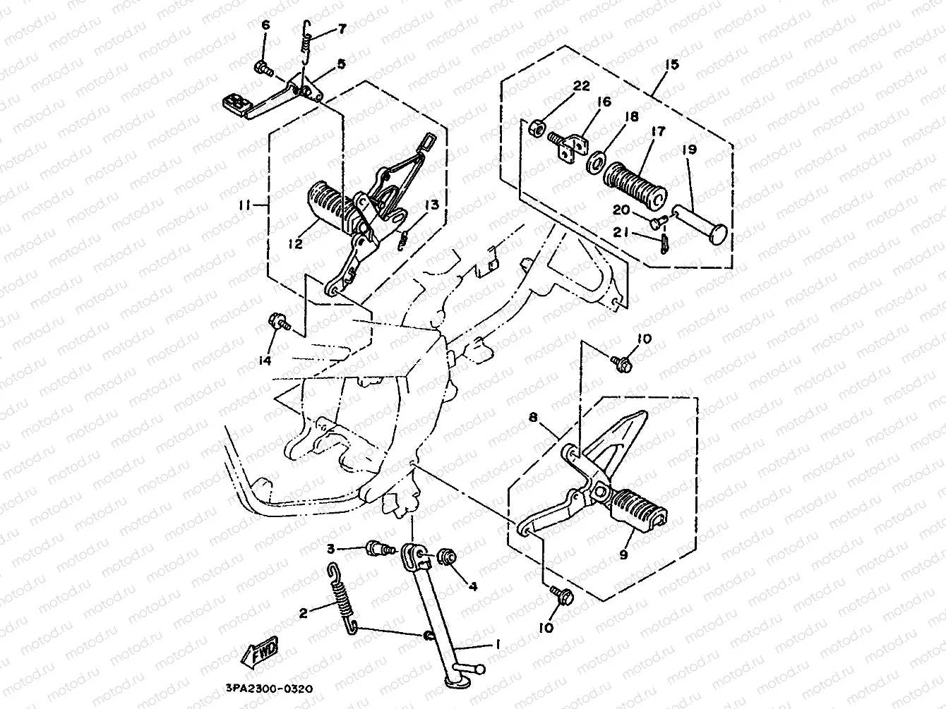 STAND & FOOTREST