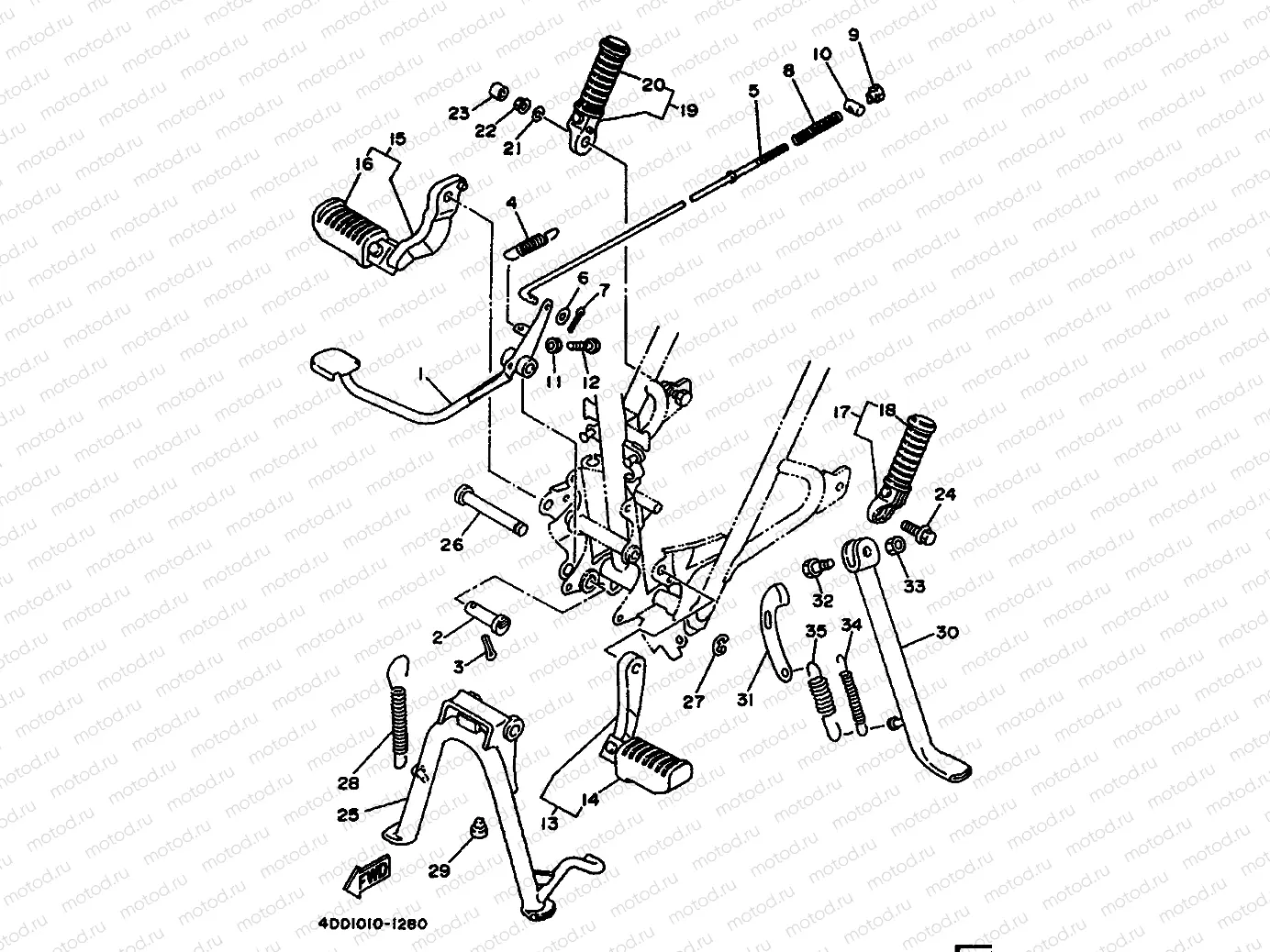 STAND & FOOTREST