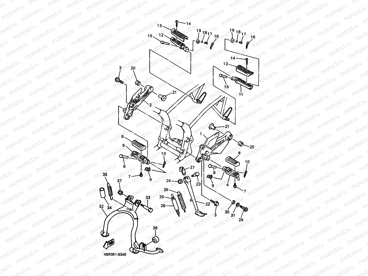 STAND & FOOTREST