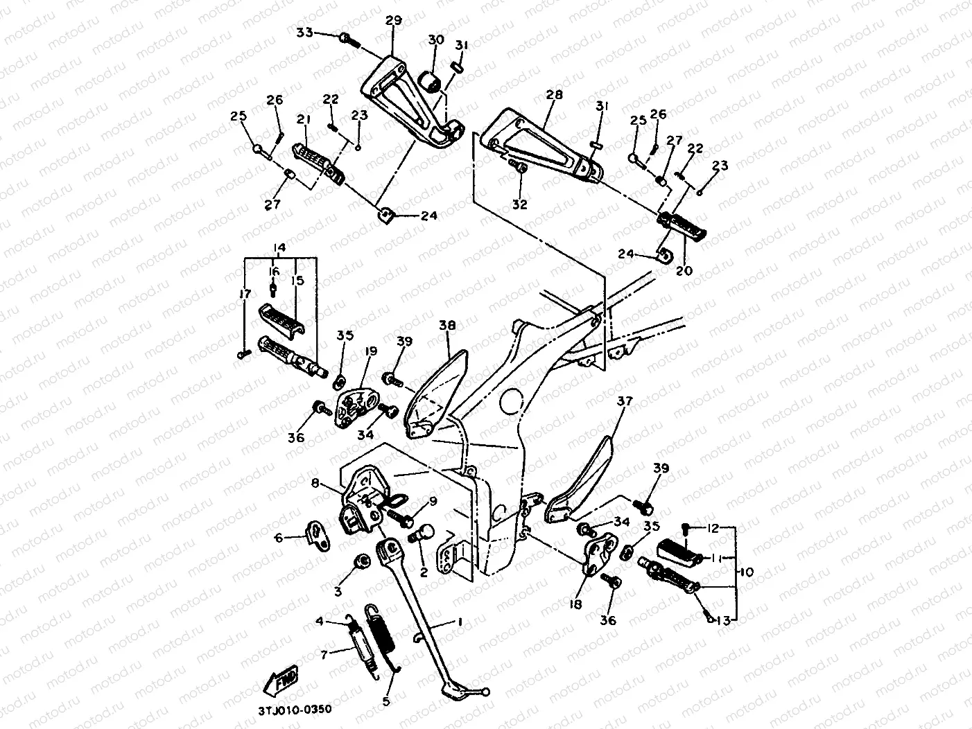 STAND & FOOTREST