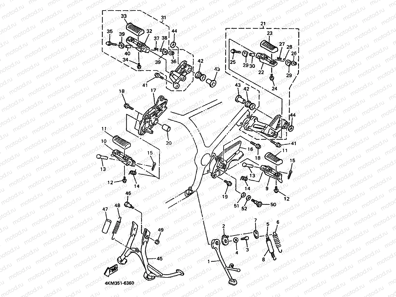 STAND & FOOTREST