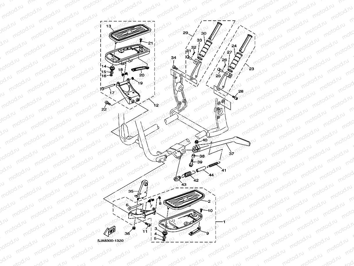 STAND & FOOTREST