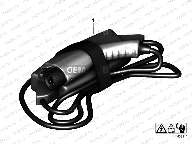 Standard charge cable for Region 1