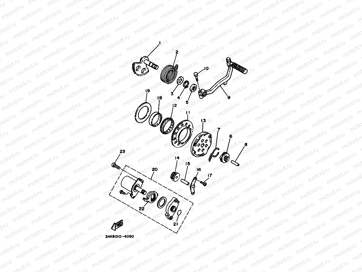 Starter 1 (3HK2, 3, 5, 8, 3 PU1)