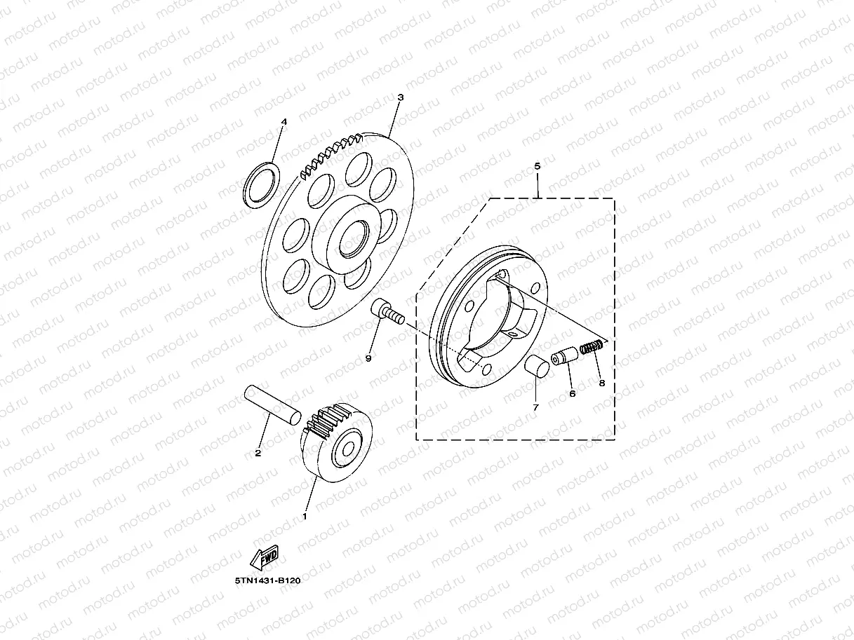 STARTER CLUTCH