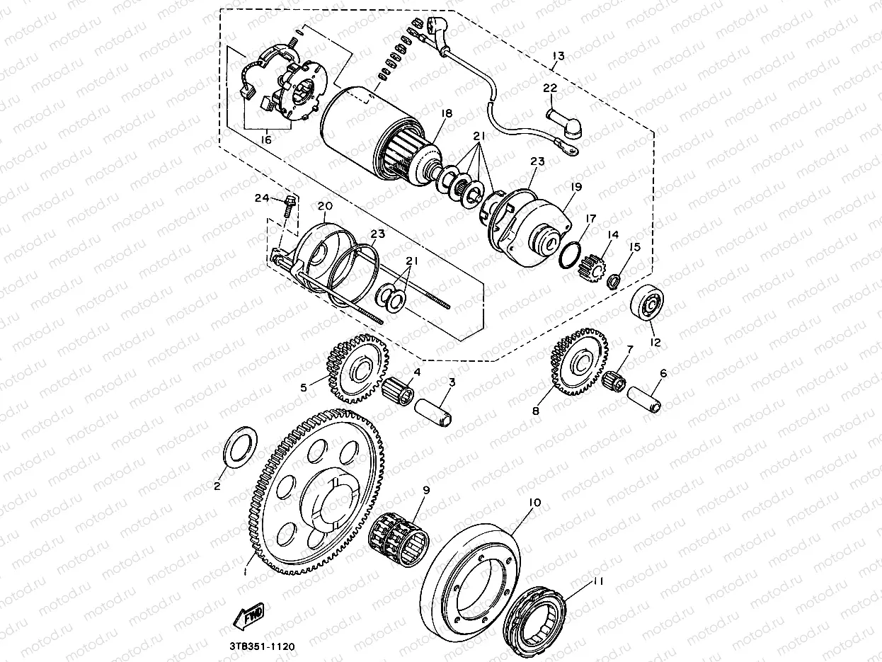 STARTER CLUTCH