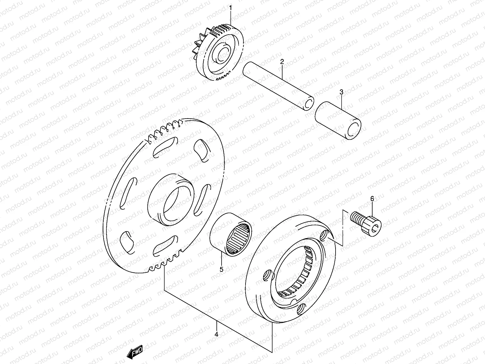 STARTER CLUTCH
