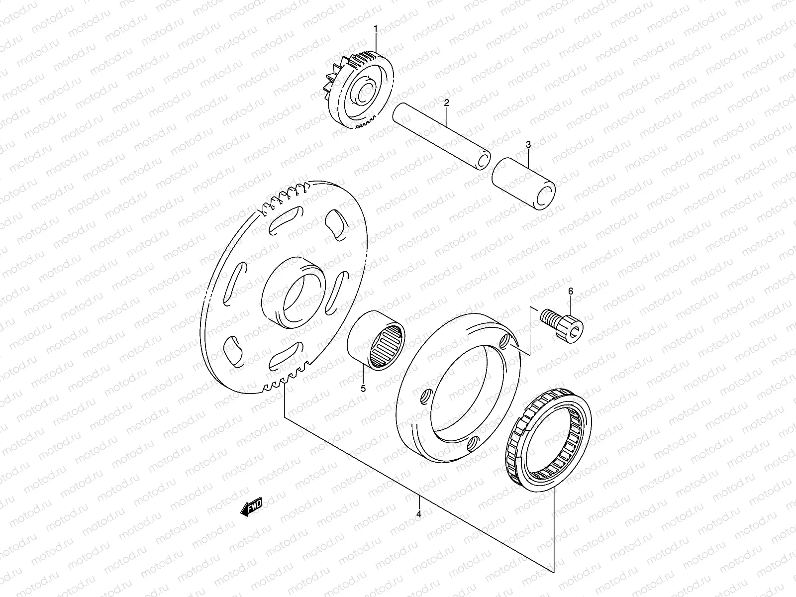 STARTER CLUTCH