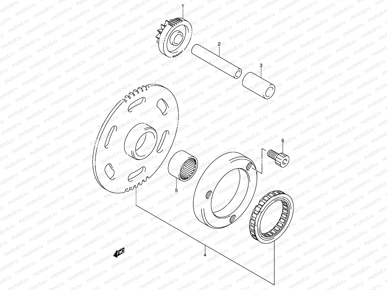 STARTER CLUTCH