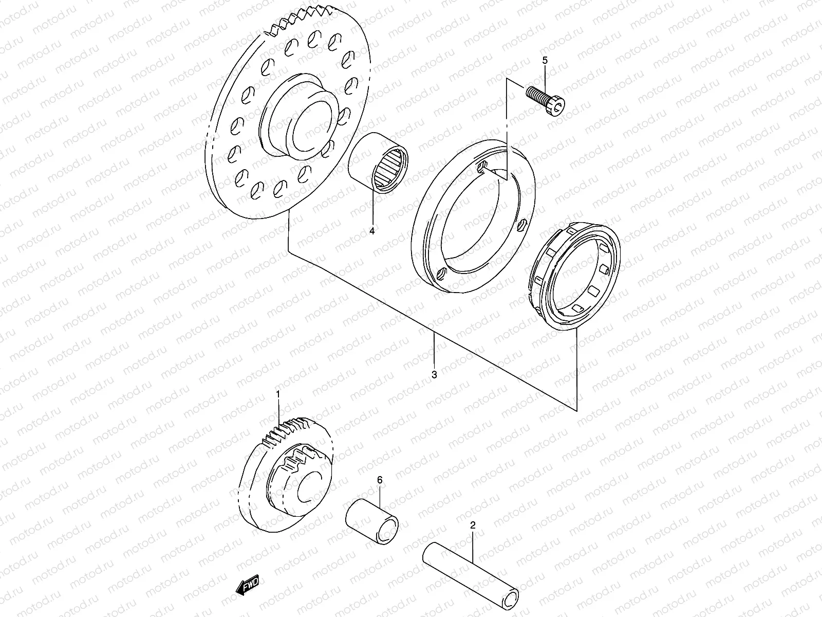STARTER CLUTCH
