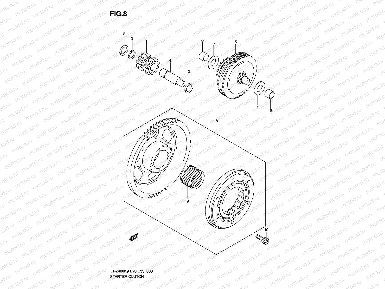 STARTER CLUTCH
