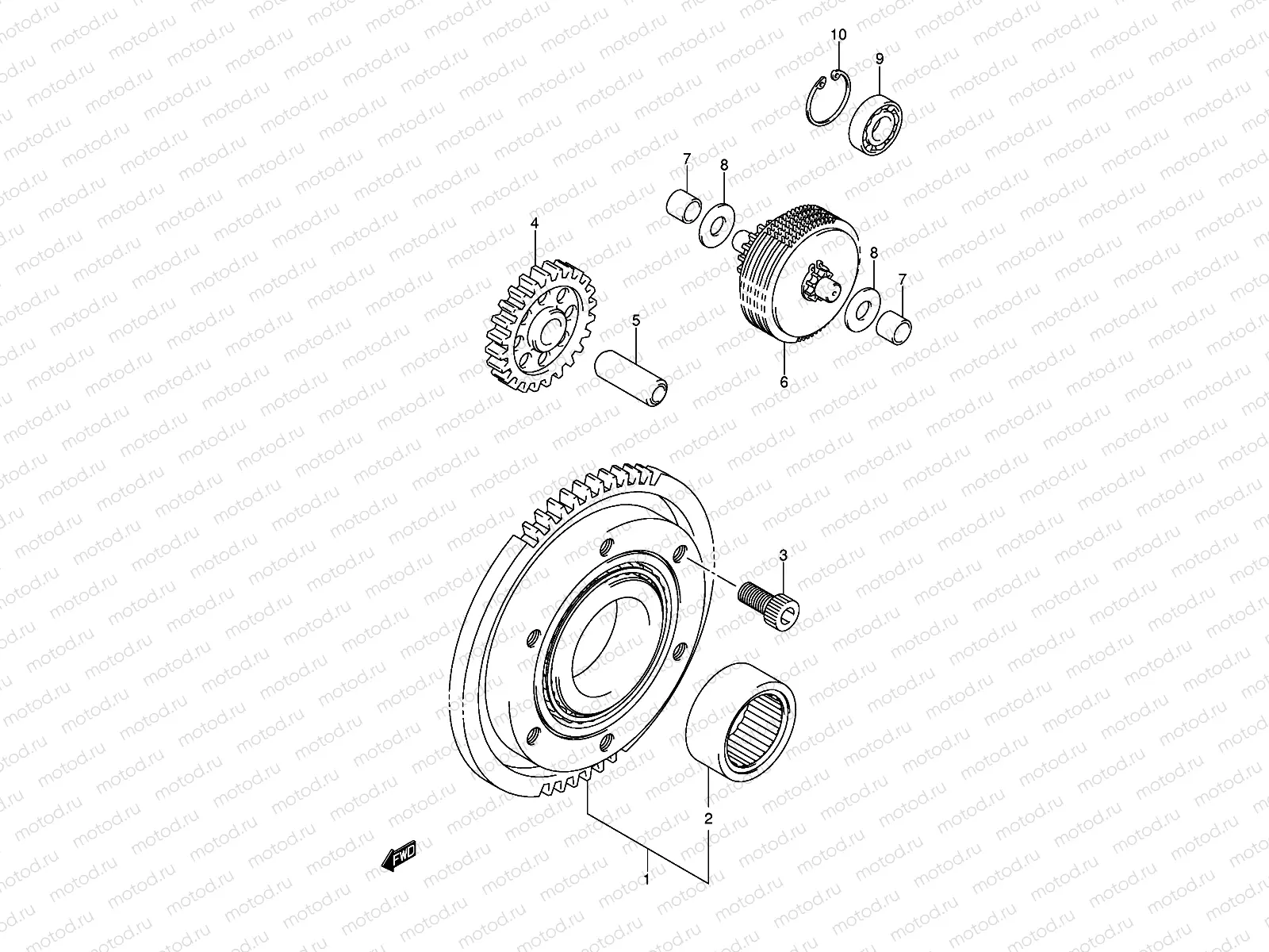 STARTER CLUTCH