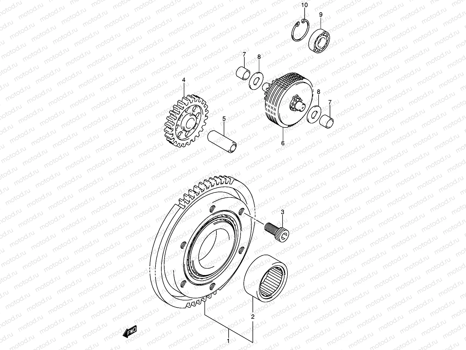STARTER CLUTCH