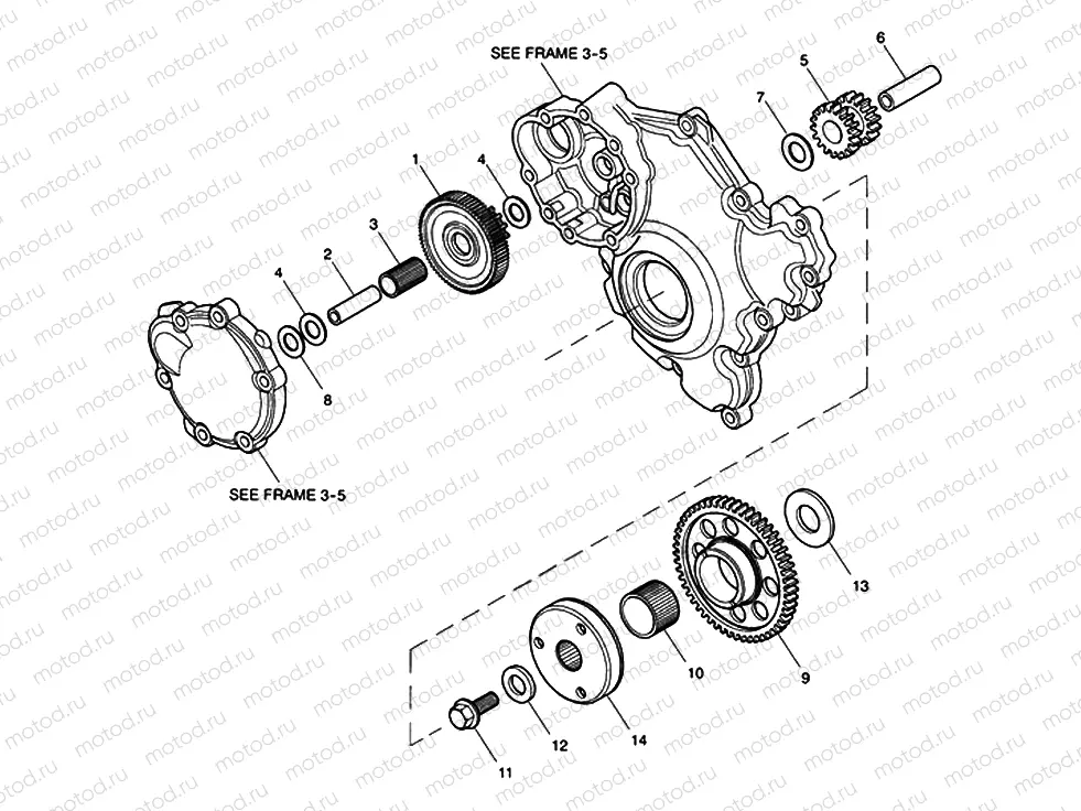Starter Drive Gears 491323