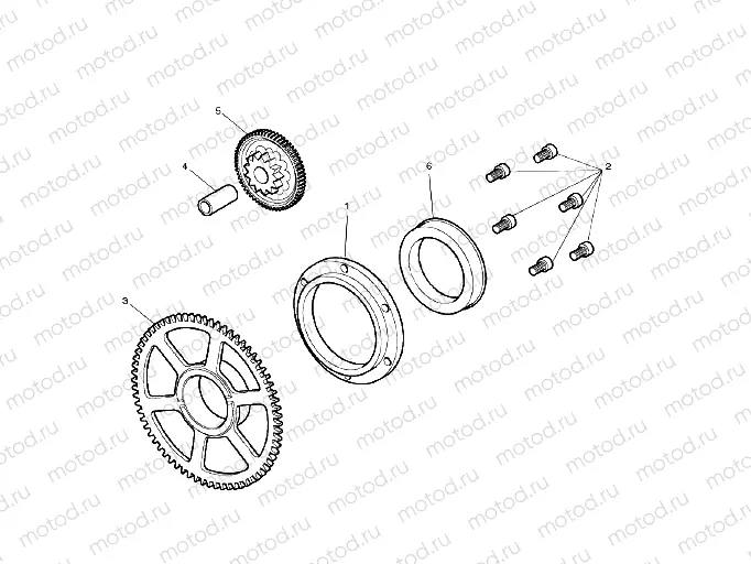 Starter Drive Gears