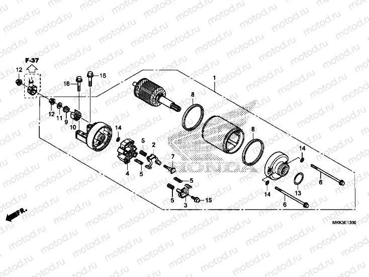 STARTER MOTOR