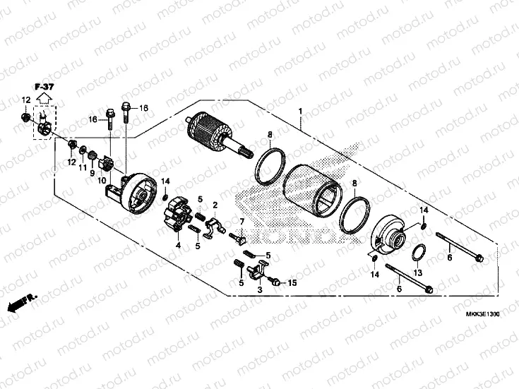 STARTER MOTOR