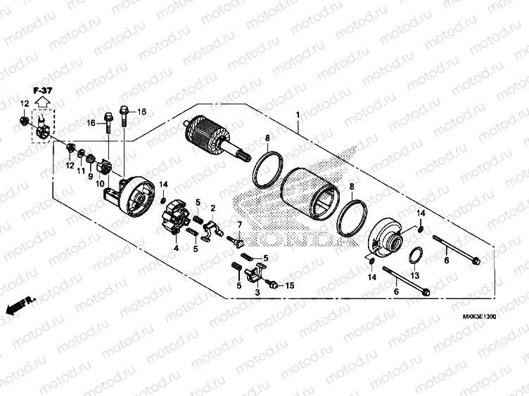 STARTER MOTOR