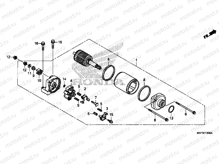 STARTER MOTOR