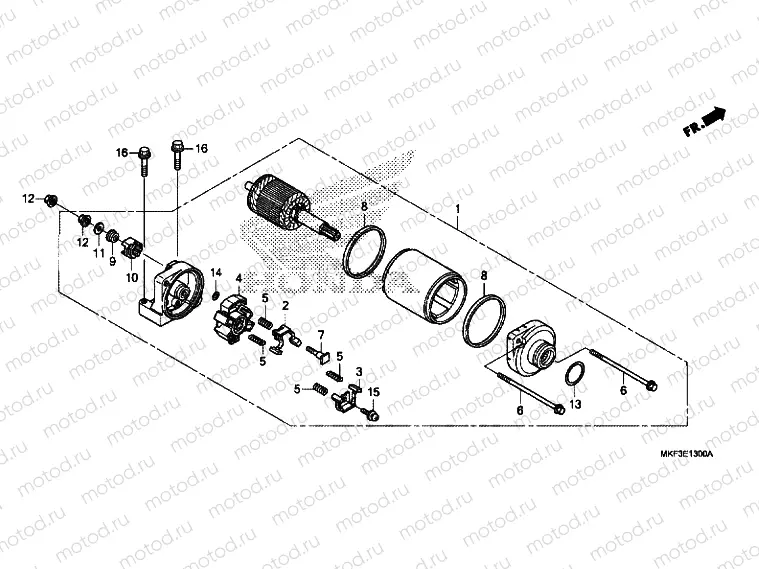 STARTER MOTOR