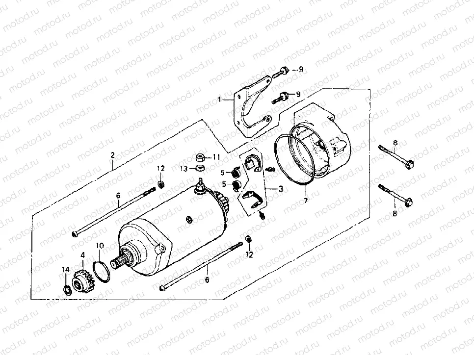 STARTER MOTOR